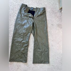 Anthropologie leather pants